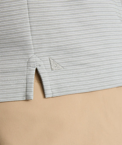 Striped Performance Polo